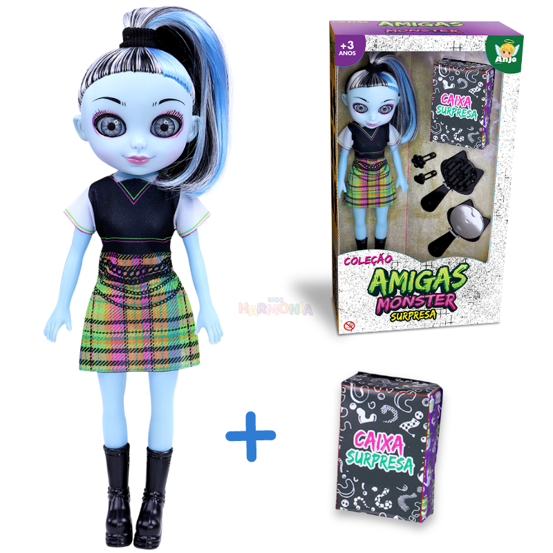 Bonecas Amigas Monster High - Com Acessórios e Caixa Surpresa